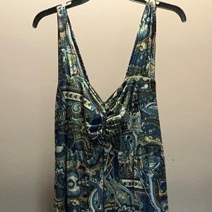 Ladies maxi sleeveless dress